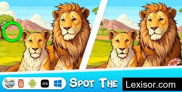 Spot The Difference - The Garden [Phaser 3, HTML5]